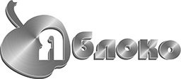 фирменный логотип студии дизайна «Яблоко»